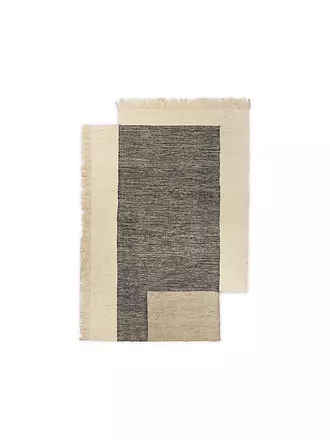 FERM LIVING | Tappeto COUNTER RUG 200x300 Antracite Bianco sporco |